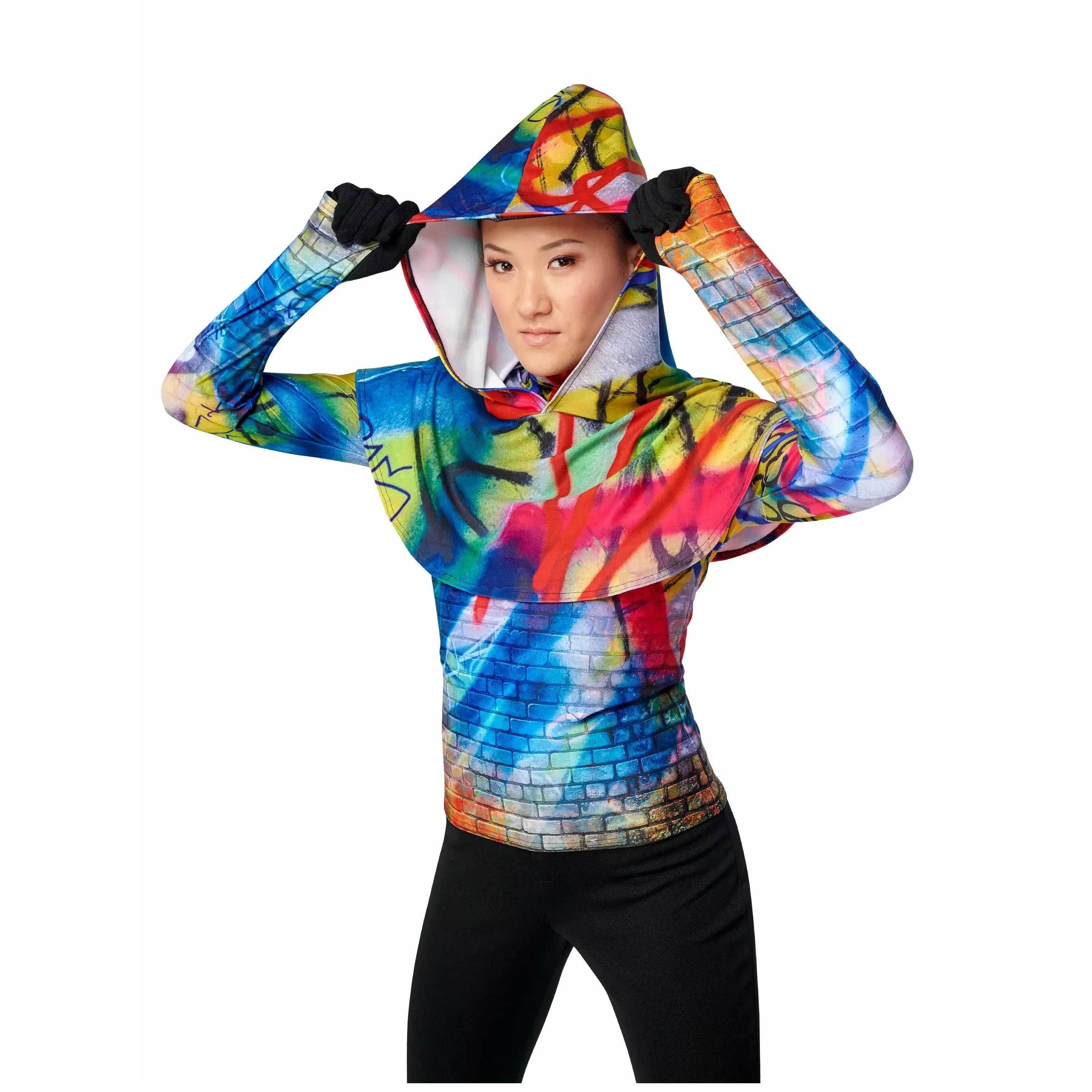 Capucha de gran tamaño